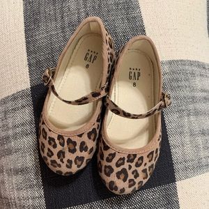 Toddler Sz 8 Animal Print Mary Jane Shoes the Gap